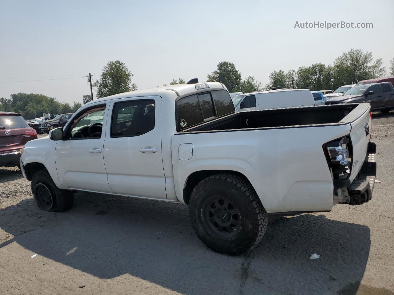 2021 Toyota Tacoma Double Cab Белый vin: 3TMCZ5AN6MM405230