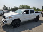 2021 Toyota Tacoma Double Cab White vin: 3TMCZ5AN6MM405230