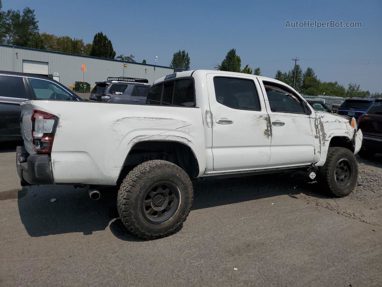 2021 Toyota Tacoma Double Cab Белый vin: 3TMCZ5AN6MM405230