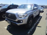 2021 Toyota Tacoma 4wd Sr/sr5/trd Sport Silver vin: 3TMCZ5AN6MM420973