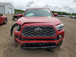 2021 Toyota Tacoma Double Cab Red vin: 3TMCZ5AN6MM421850