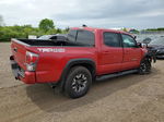 2021 Toyota Tacoma Double Cab Red vin: 3TMCZ5AN6MM421850