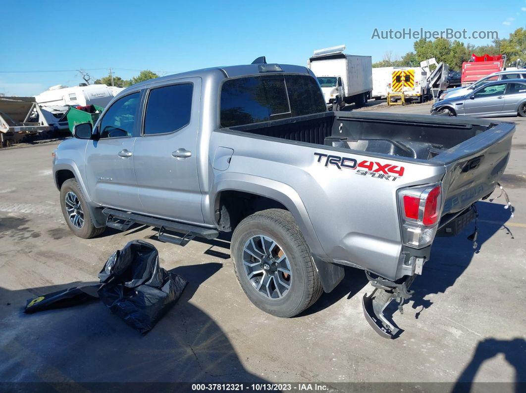 2021 Toyota Tacoma Trd Sport Gray vin: 3TMCZ5AN6MM426658