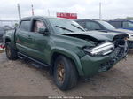 2021 Toyota Tacoma 4wd Sr/sr5/trd Sport Green vin: 3TMCZ5AN6MM447588