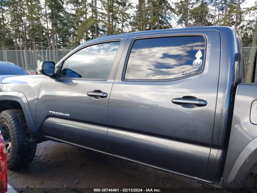 2017 Toyota Tacoma Trd Sport Gray vin: 3TMCZ5AN7HM053782