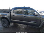 2017 Toyota Tacoma Trd Sport Gray vin: 3TMCZ5AN7HM053782