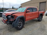 2017 Toyota Tacoma Double Cab Orange vin: 3TMCZ5AN7HM054074