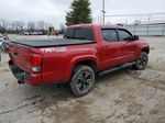 2017 Toyota Tacoma Double Cab Red vin: 3TMCZ5AN7HM081338