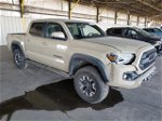 2017 Toyota Tacoma Double Cab Желто-коричневый vin: 3TMCZ5AN7HM091383