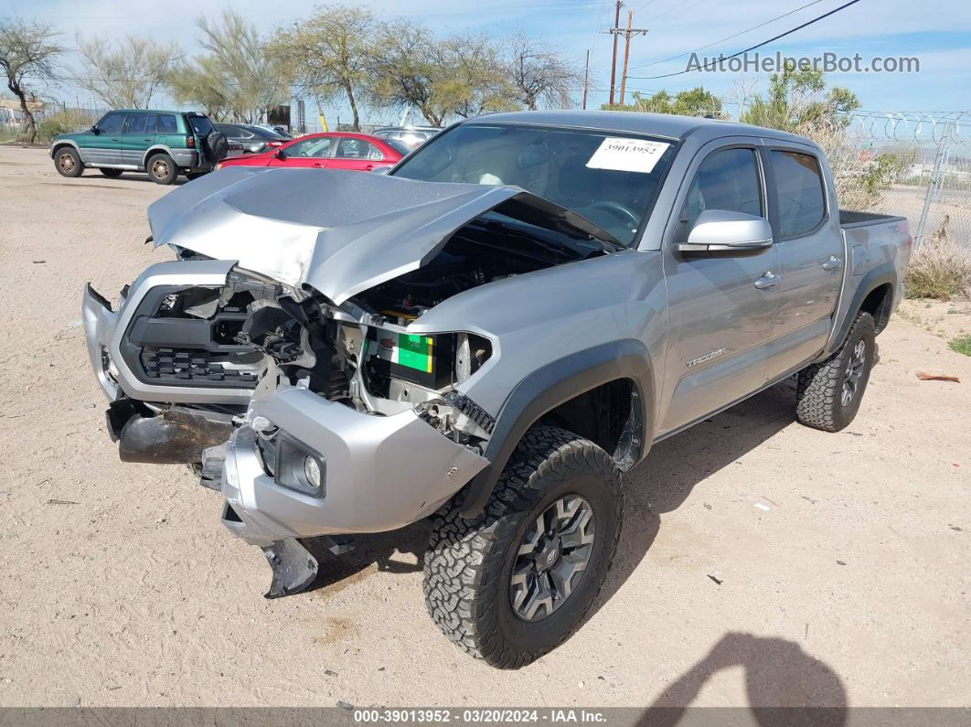 2017 Toyota Tacoma Trd Off Road Gray vin: 3TMCZ5AN7HM098494