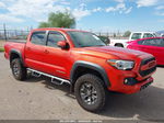 2017 Toyota Tacoma Sr5/trd Sport Orange vin: 3TMCZ5AN7HM107842