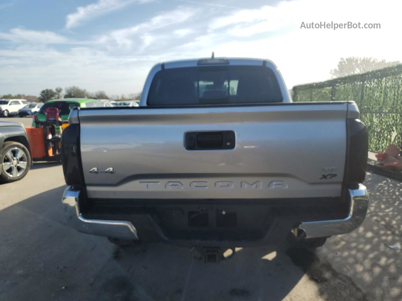 2019 Toyota Tacoma Double Cab Silver vin: 3TMCZ5AN7KM200559