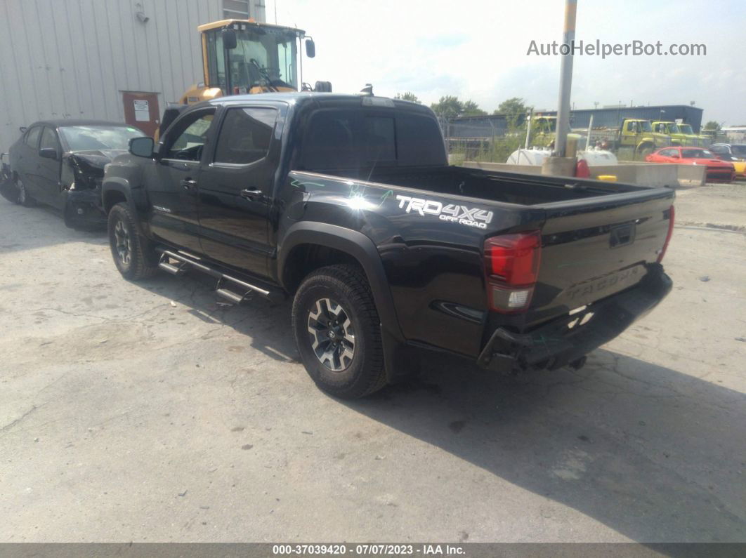 2019 Toyota Tacoma 4wd Sr/sr5/trd Sport Black vin: 3TMCZ5AN7KM202134