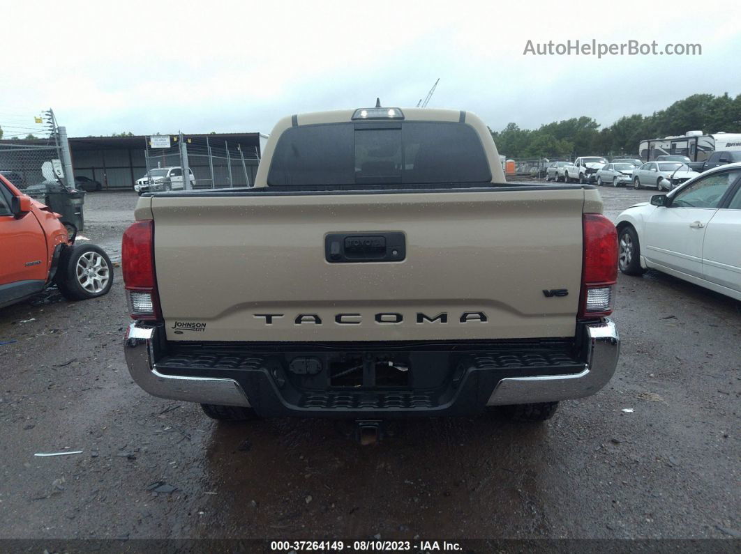 2019 Toyota Tacoma 4wd Sr/sr5/trd Sport Beige vin: 3TMCZ5AN7KM206426