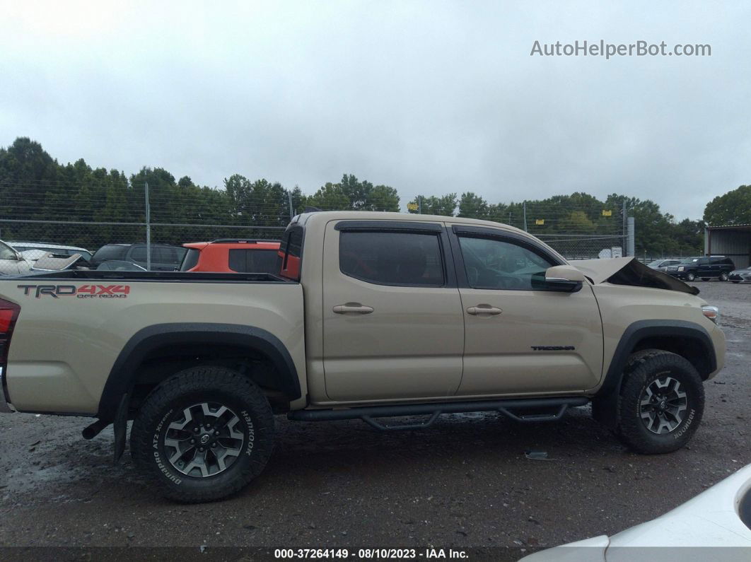 2019 Toyota Tacoma 4wd Sr/sr5/trd Sport Beige vin: 3TMCZ5AN7KM206426