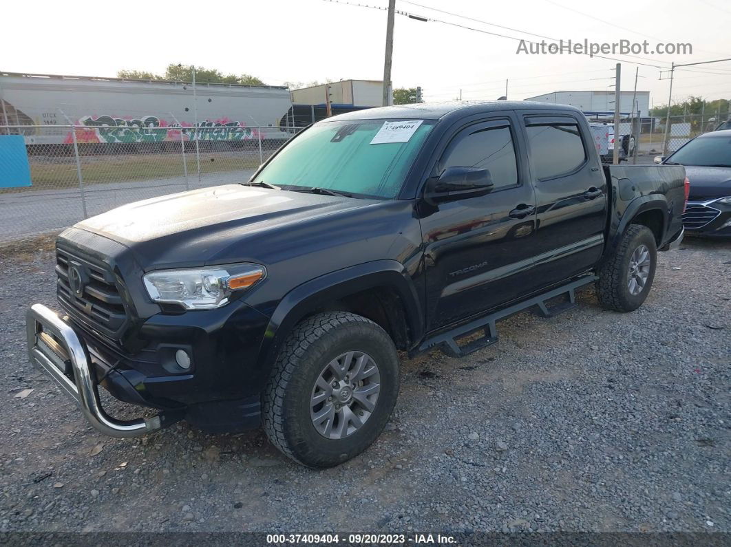 2019 Toyota Tacoma 4wd Sr/sr5/trd Sport Black vin: 3TMCZ5AN7KM214445