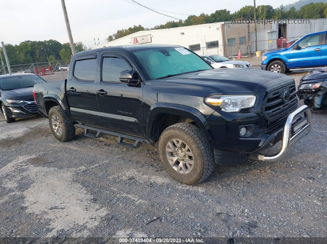 2019 Toyota Tacoma 4wd Sr/sr5/trd Sport Black vin: 3TMCZ5AN7KM214445