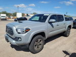 2019 Toyota Tacoma Double Cab Gray vin: 3TMCZ5AN7KM242391