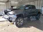 2019 Toyota Tacoma Double Cab Gray vin: 3TMCZ5AN7KM243962