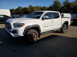 2019 Toyota Tacoma Double Cab White vin: 3TMCZ5AN7KM247901