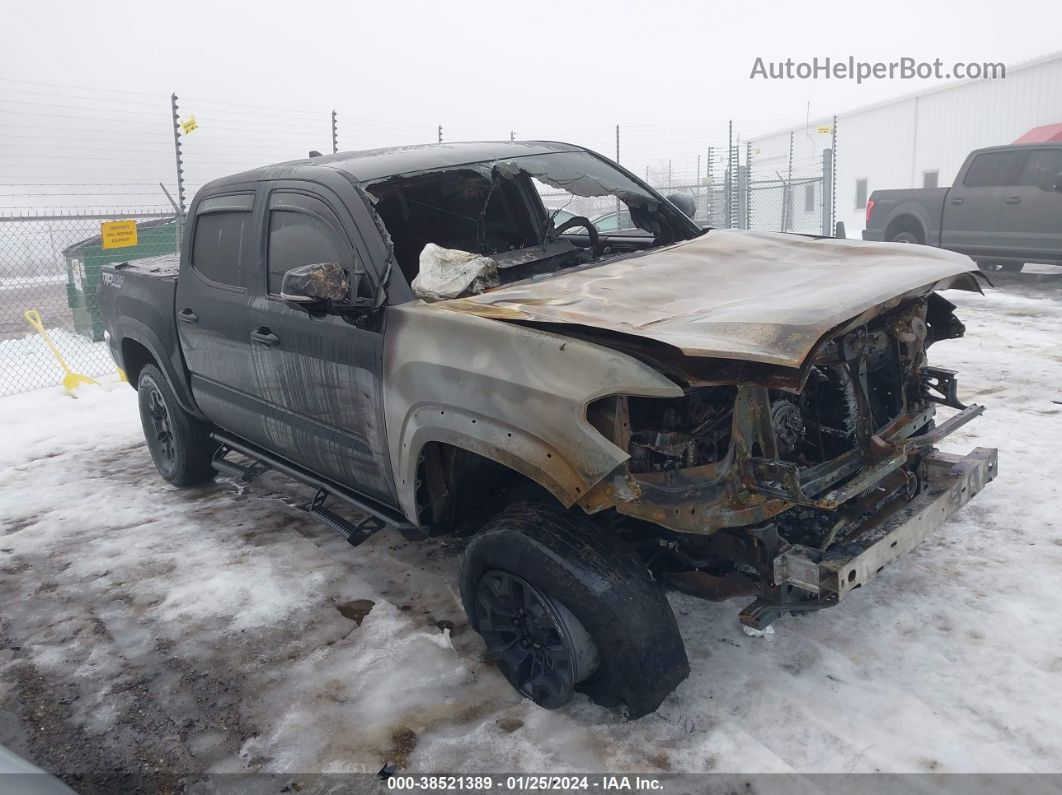 2019 Toyota Tacoma Trd Off Road Black vin: 3TMCZ5AN7KM254136