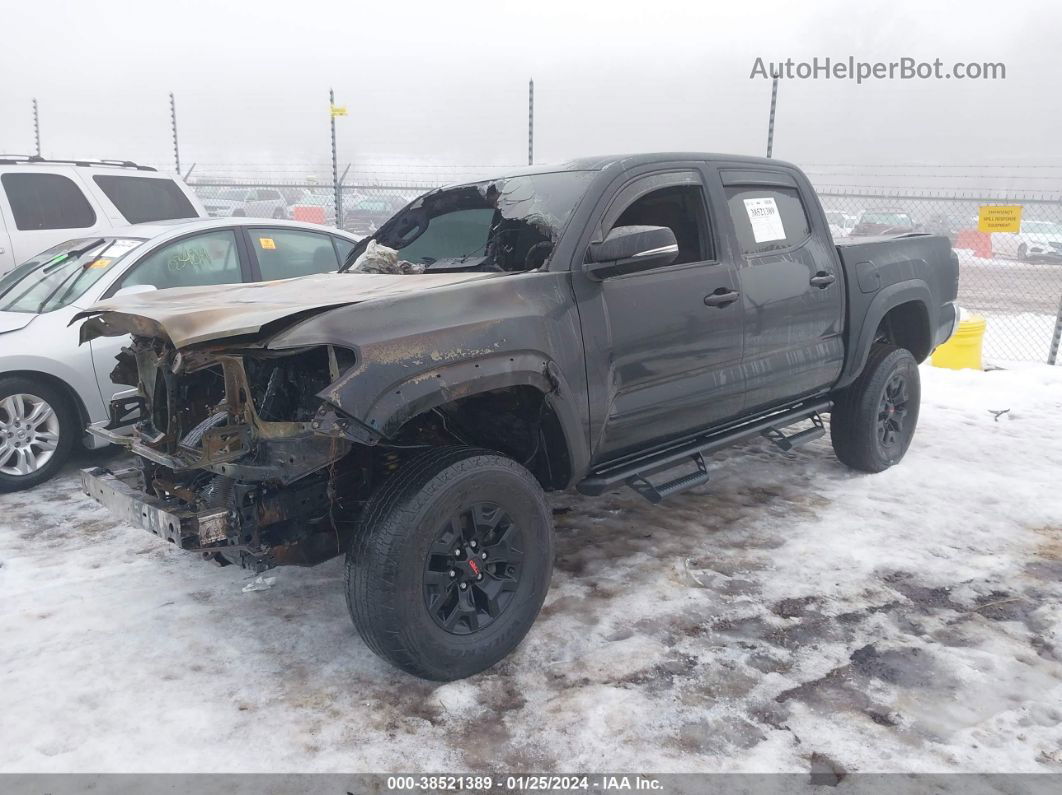 2019 Toyota Tacoma Trd Off Road Black vin: 3TMCZ5AN7KM254136