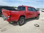 2019 Toyota Tacoma Double Cab Red vin: 3TMCZ5AN7KM271390