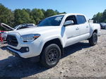 2019 Toyota Tacoma Sr5 V6 White vin: 3TMCZ5AN7KM281045