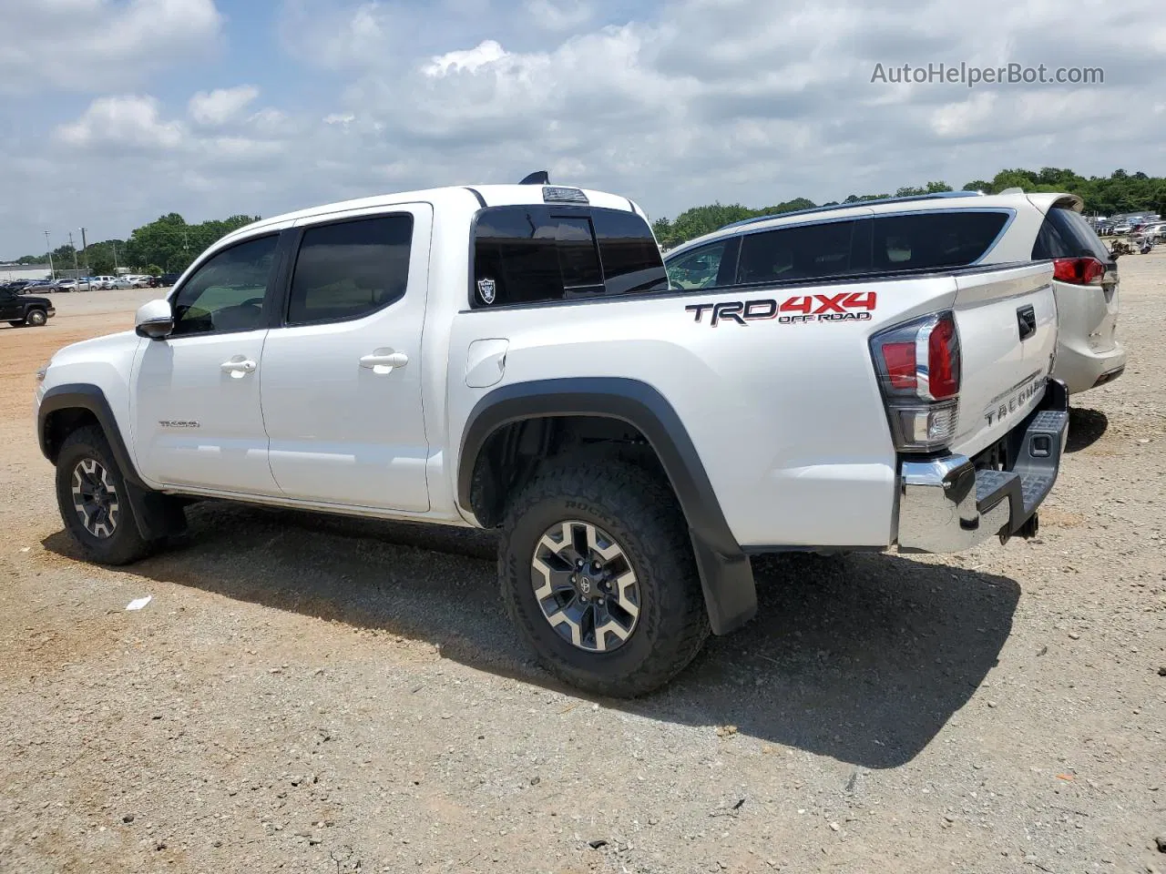 2020 Toyota Tacoma Double Cab White vin: 3TMCZ5AN7LM332691