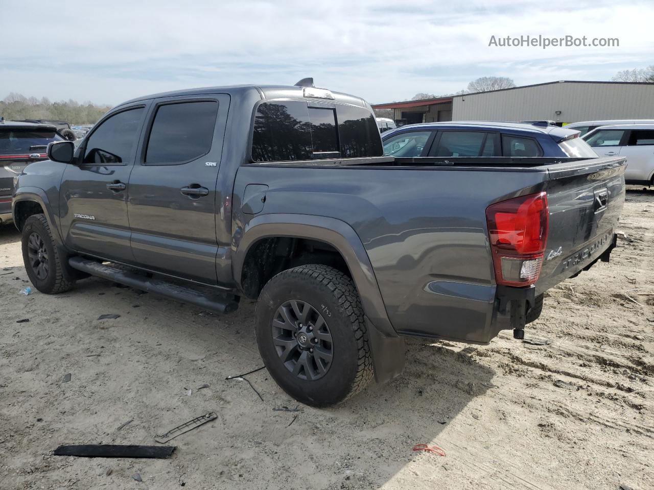 2020 Toyota Tacoma Double Cab Gray vin: 3TMCZ5AN7LM336000