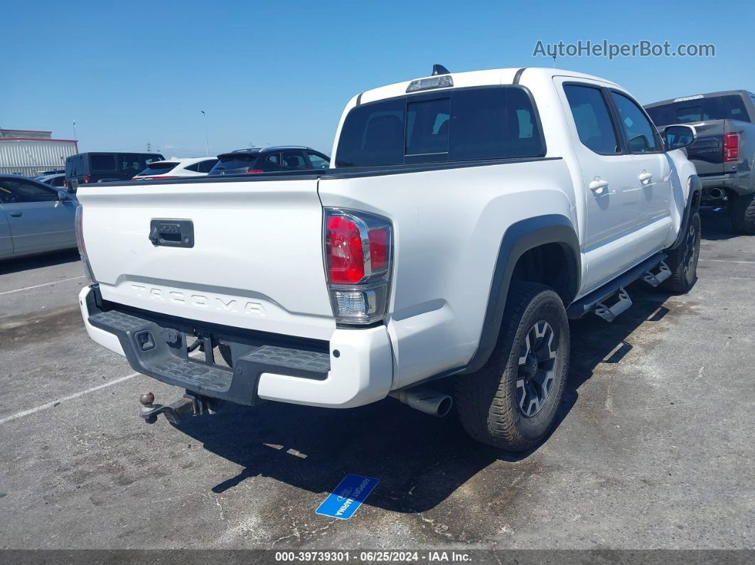 2020 Toyota Tacoma Trd Off-road White vin: 3TMCZ5AN7LM344081