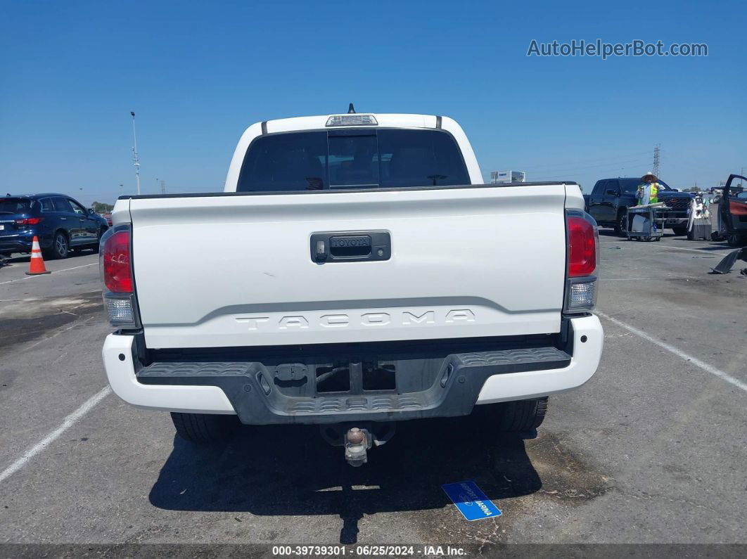 2020 Toyota Tacoma Trd Off-road White vin: 3TMCZ5AN7LM344081