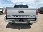 2020 Toyota Tacoma Double Cab Серебряный vin: 3TMCZ5AN7LM349023