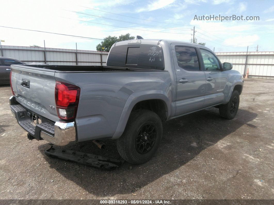 2020 Toyota Tacoma Sr5 V6 Gray vin: 3TMCZ5AN7LM368011