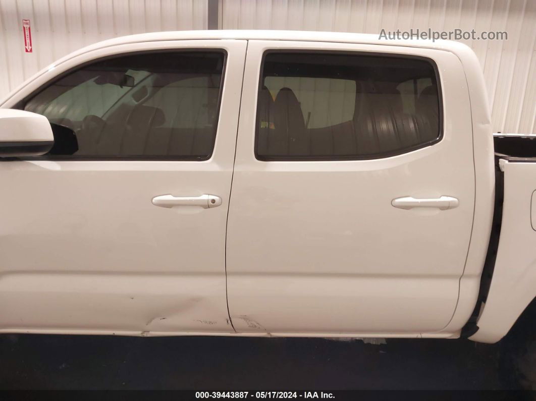 2021 Toyota Tacoma Sr V6 White vin: 3TMCZ5AN7MM371525