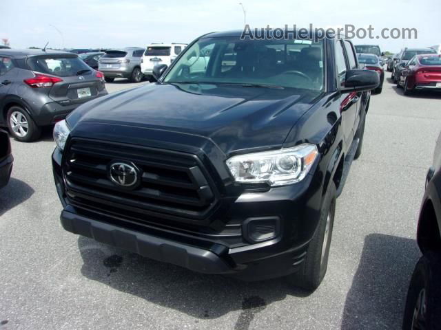 2021 Toyota Tacoma 4wd Sr/sr5/trd Sport Black vin: 3TMCZ5AN7MM382279