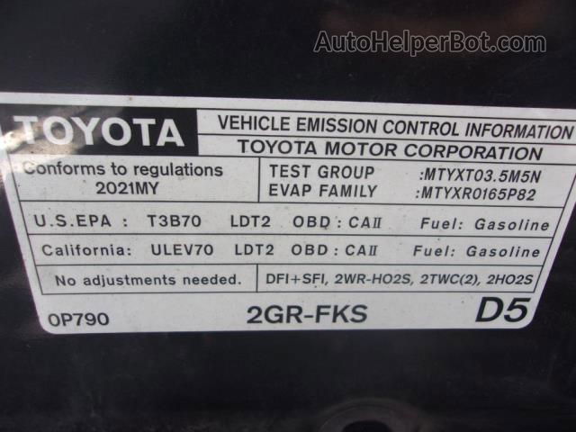 2021 Toyota Tacoma 4wd Sr/sr5/trd Sport Black vin: 3TMCZ5AN7MM382279