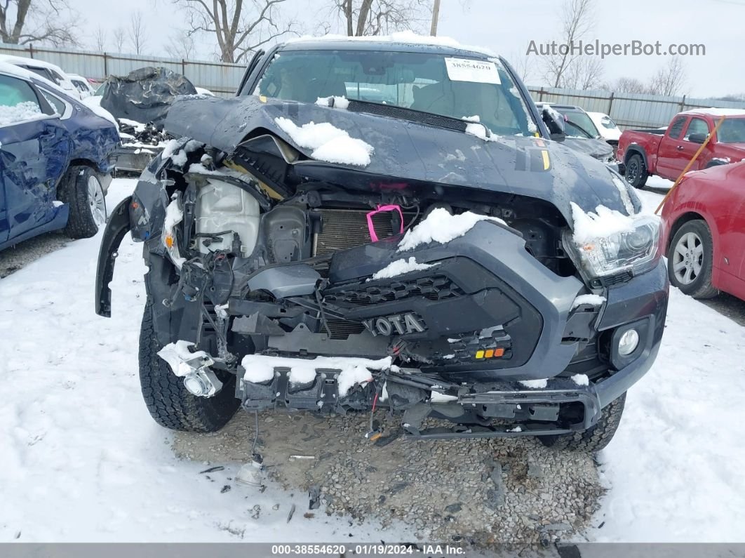 2021 Toyota Tacoma Trd Off-road Gray vin: 3TMCZ5AN7MM382556