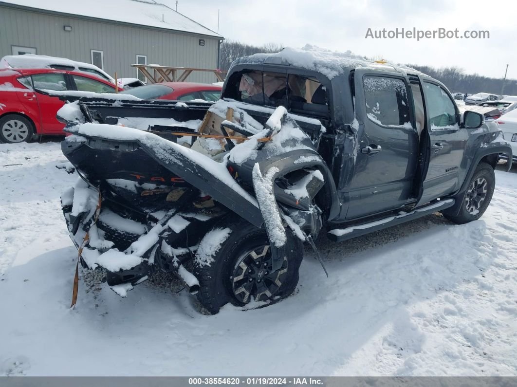 2021 Toyota Tacoma Trd Off-road Gray vin: 3TMCZ5AN7MM382556