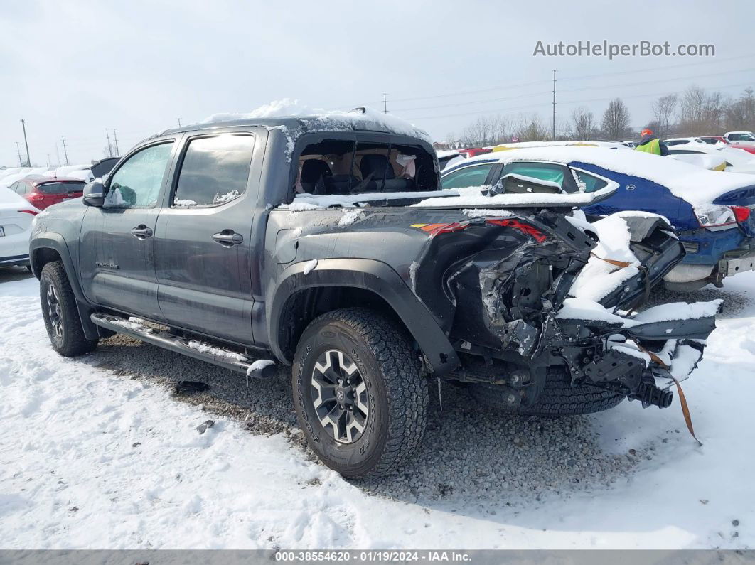 2021 Toyota Tacoma Trd Off-road Gray vin: 3TMCZ5AN7MM382556