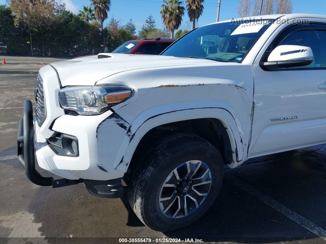 2021 Toyota Tacoma Trd Sport Белый vin: 3TMCZ5AN7MM394514