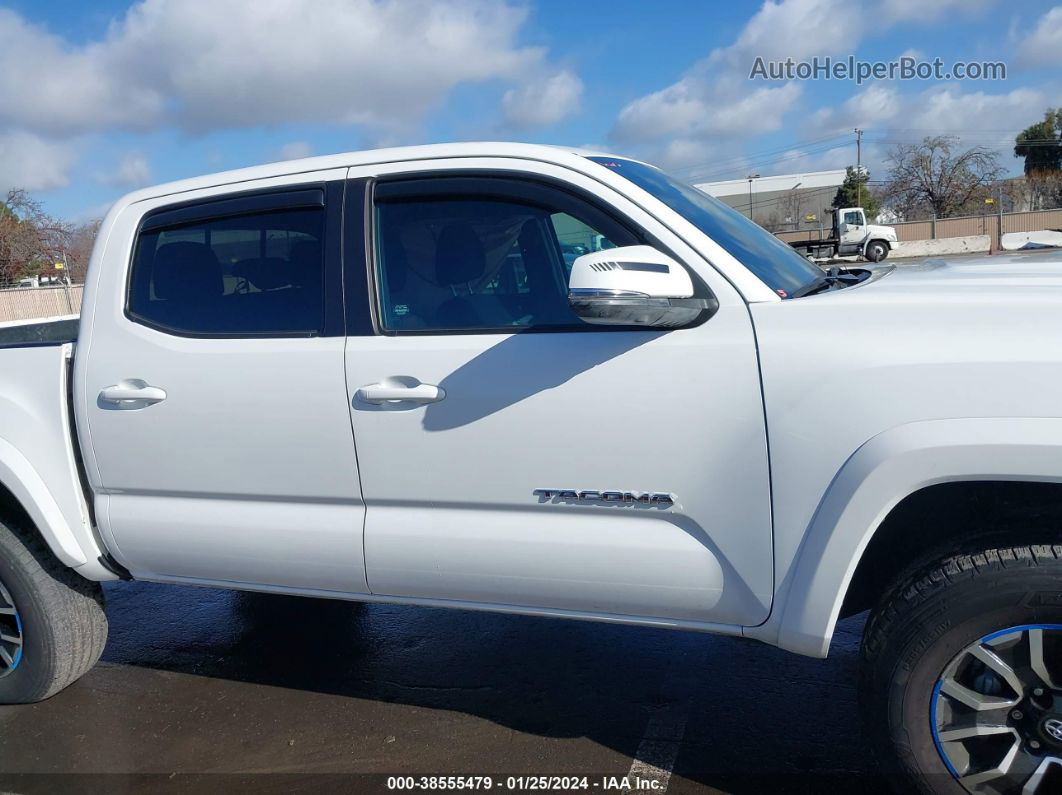 2021 Toyota Tacoma Trd Sport Белый vin: 3TMCZ5AN7MM394514