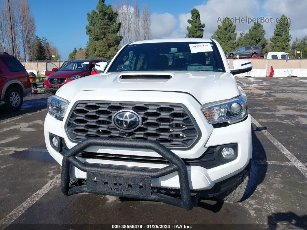 2021 Toyota Tacoma Trd Sport Белый vin: 3TMCZ5AN7MM394514