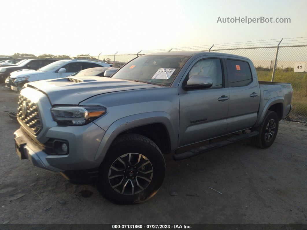 2021 Toyota Tacoma 4wd Sr/sr5/trd Sport Серебряный vin: 3TMCZ5AN7MM409027