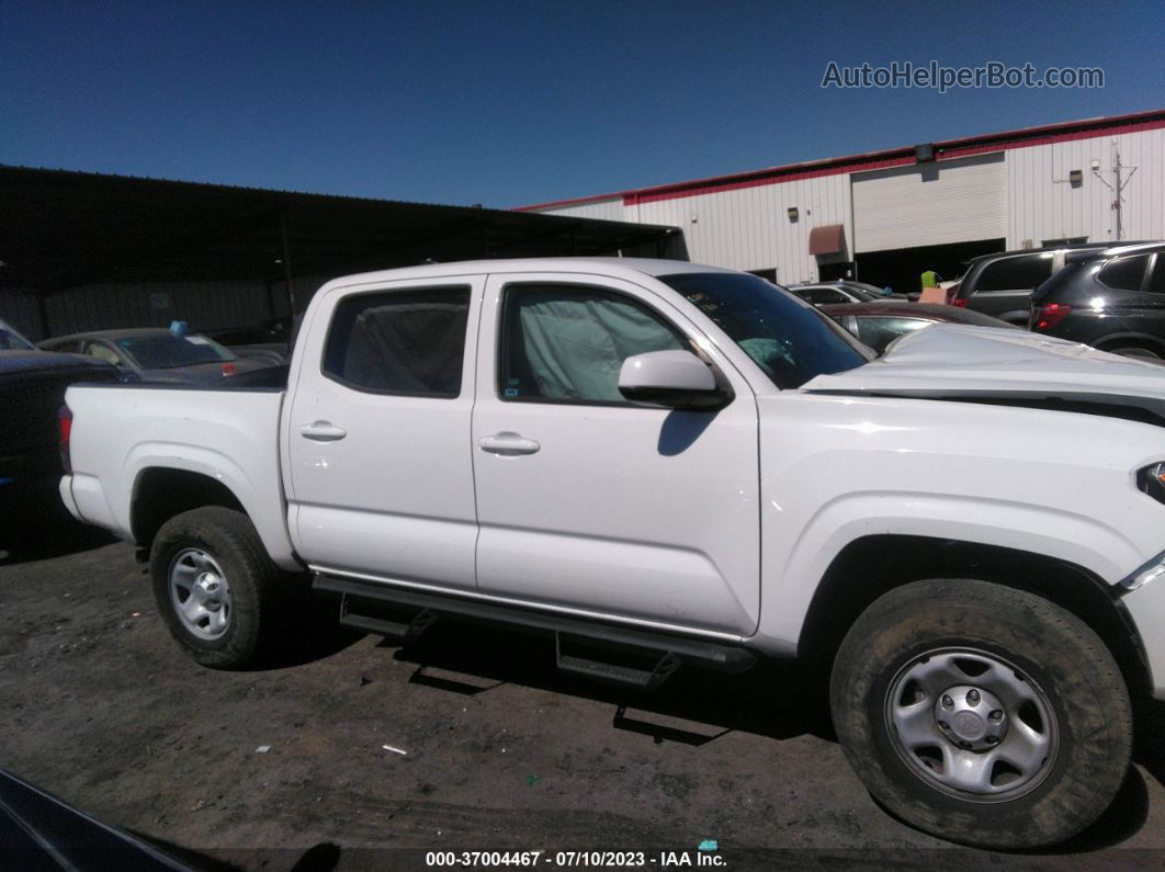 2021 Toyota Tacoma 4wd Sr/sr5/trd Sport White vin: 3TMCZ5AN7MM411960