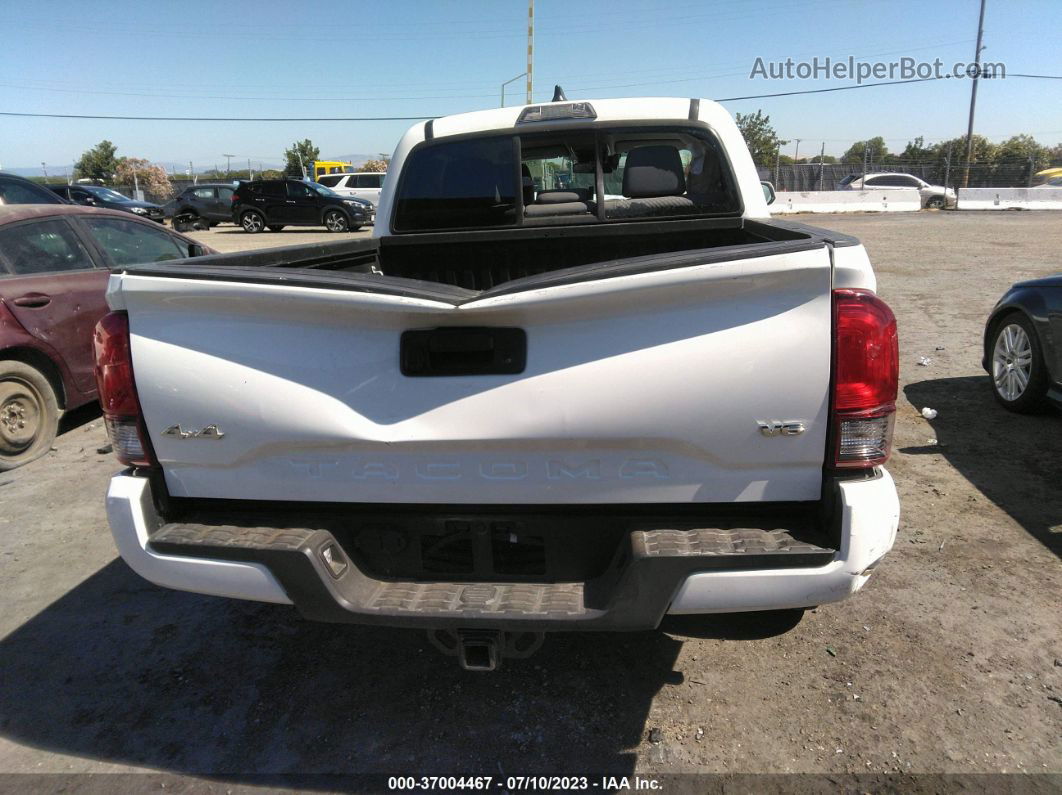 2021 Toyota Tacoma 4wd Sr/sr5/trd Sport White vin: 3TMCZ5AN7MM411960