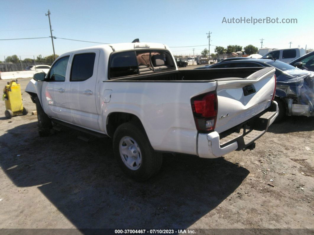 2021 Toyota Tacoma 4wd Sr/sr5/trd Sport White vin: 3TMCZ5AN7MM411960