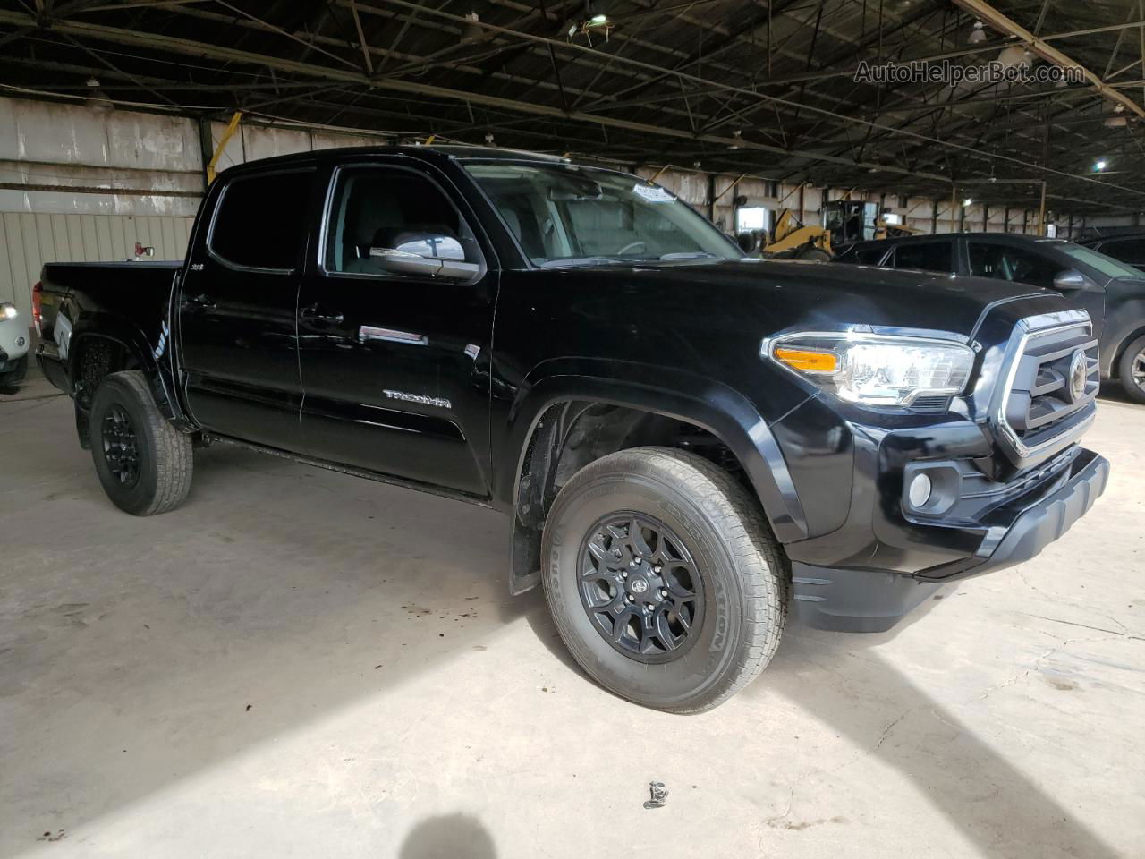 2021 Toyota Tacoma Double Cab Black vin: 3TMCZ5AN7MM418567