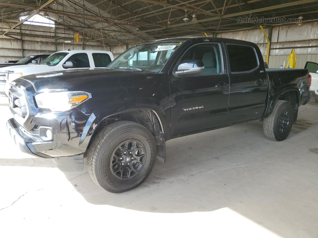 2021 Toyota Tacoma Double Cab Black vin: 3TMCZ5AN7MM418567