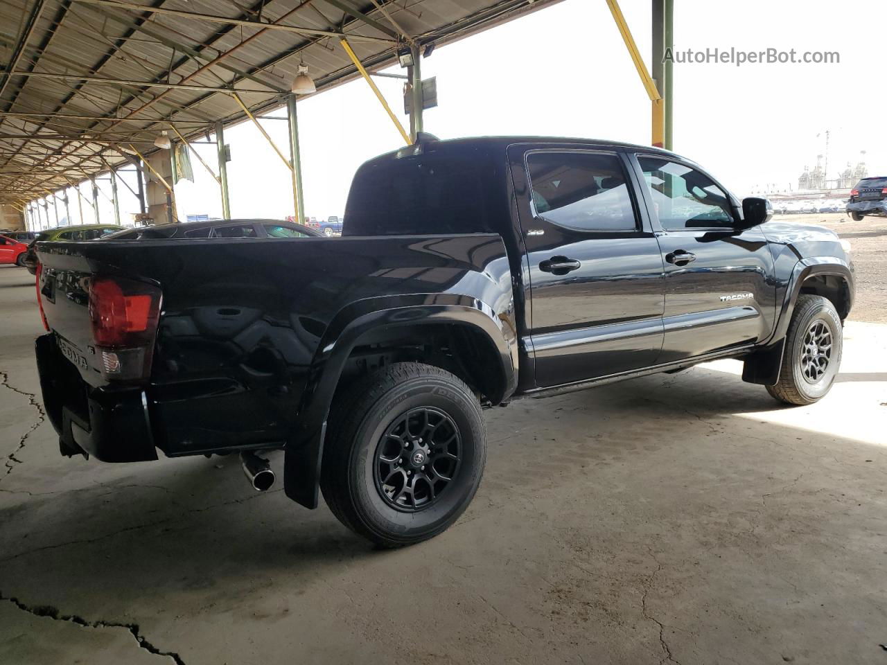 2021 Toyota Tacoma Double Cab Black vin: 3TMCZ5AN7MM418567